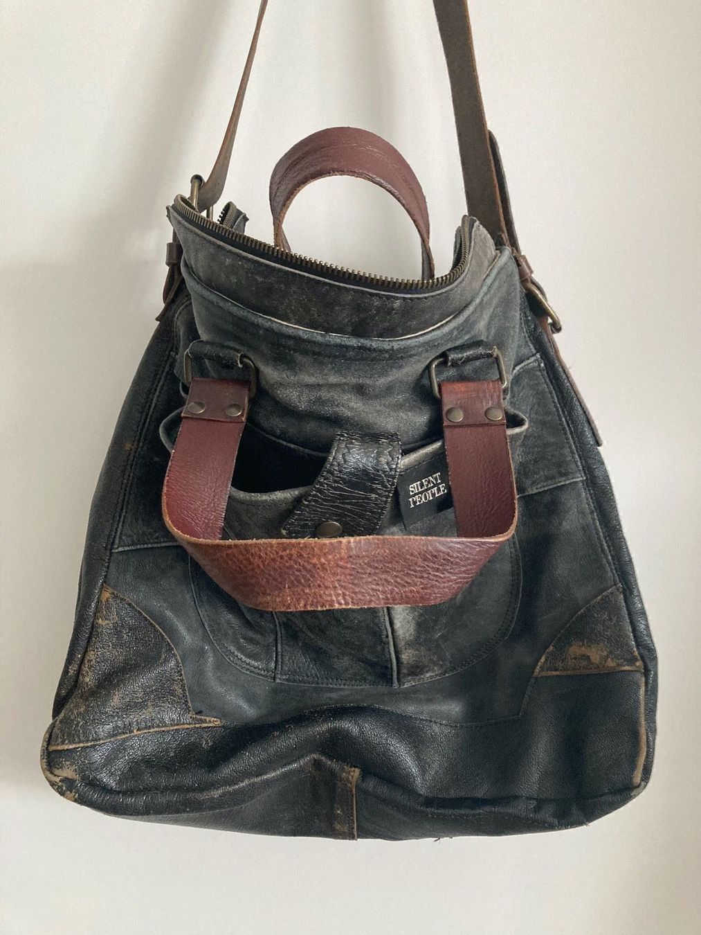 Borse: Tasche Vintage Leder Silentpeople – Usato da Birrwil venduto da Bruce1968 2