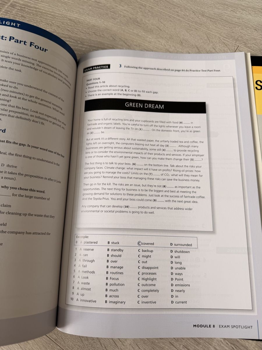 Libri: BEC Higher, Student's Book & Workbook – Usato da Nussbaumen AG venduto da nad_lq9s 1