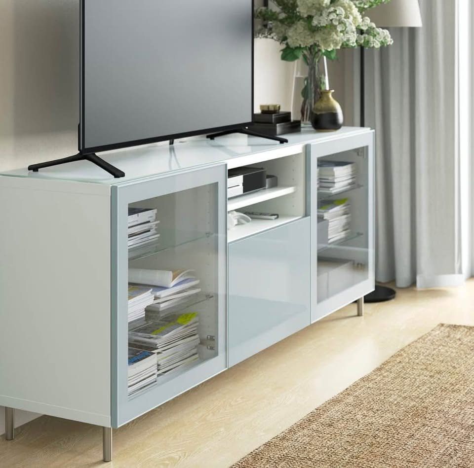 Ikea Piatti di portata: TV Glasplatte Besta Ikea – Usato da Schindellegi venduto da Merinolabs 2
