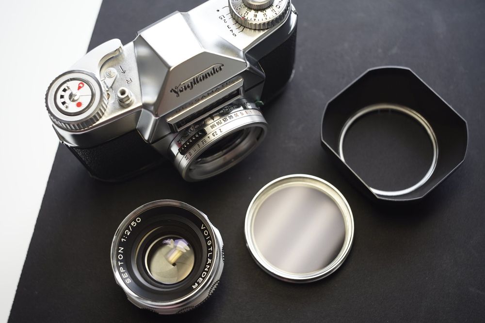 Appareil Photo Argentique Voigtländer Bessamatic Avec Objectif Septon 1:2/50