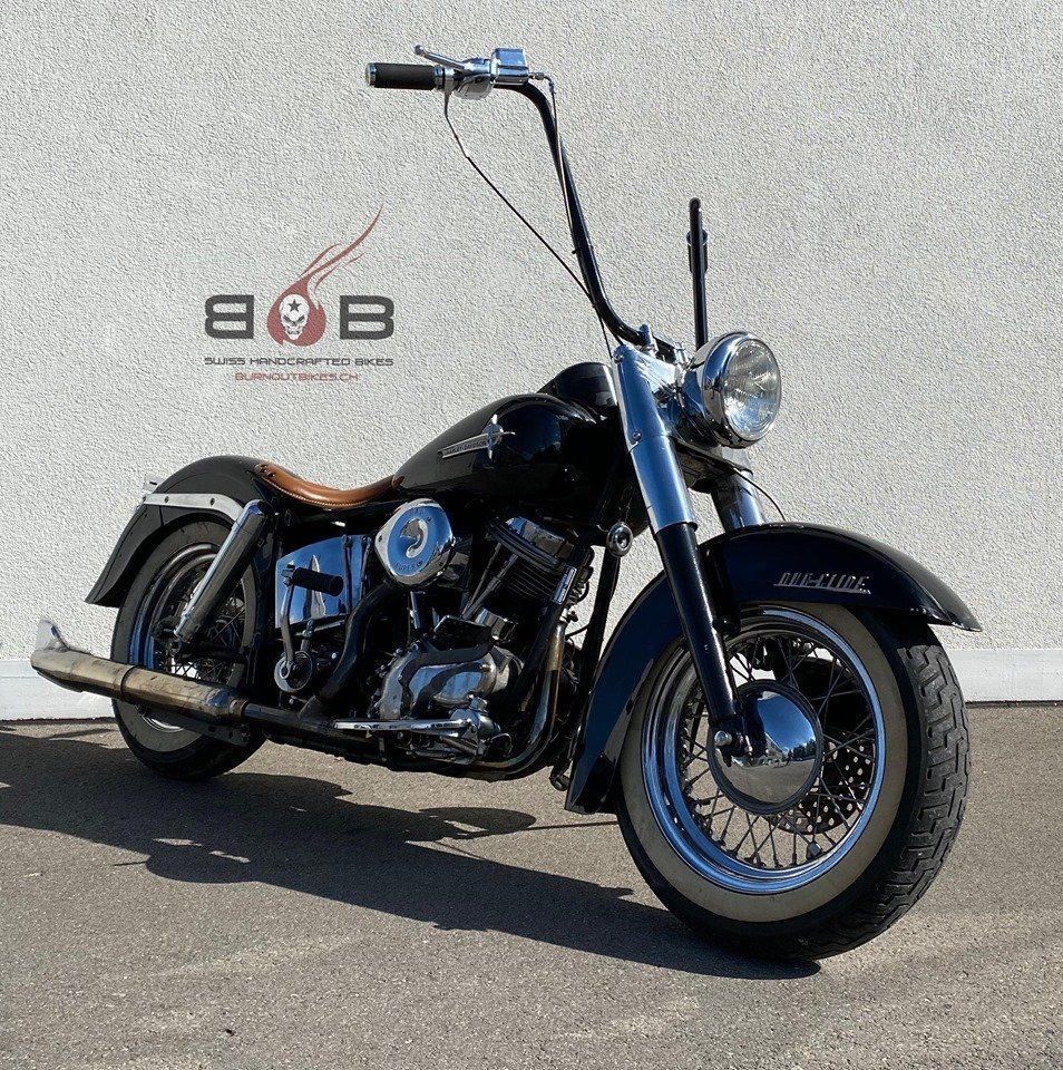 Harley-Davidson Chopper: HARLEY DAVIDSON FL 63 PANHEAD DUOGLIDE – Usato da Sirnach venduto da B.O.B.BIKES