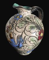 Zangger Embrach vase Krug vintage Sgraffito 20 cm