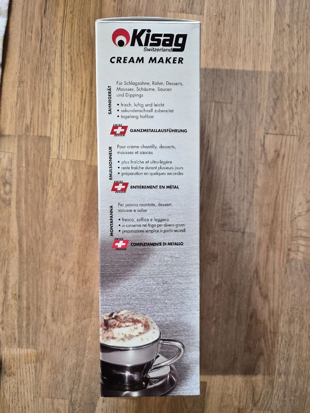 Kisag Elettrodomestici da cucina: KISAG Cream Maker NEU – Nuovo e nell'imballaggio originale da Lohn SH venduto da ann_x6kp 1