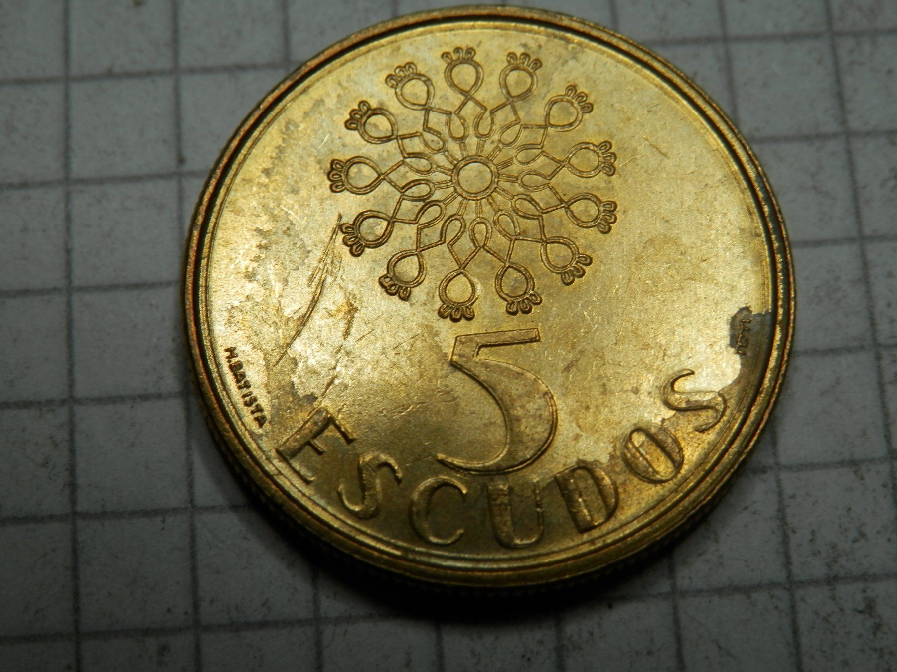 Tutti le monete: Portugal 5 Escudos, 1990 – Usato da Weiach venduto da weiach81 1