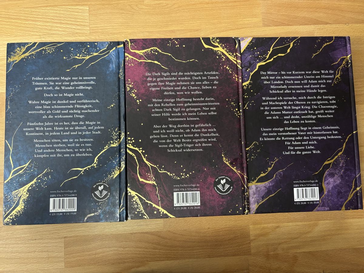 Bücher: Dark Sigils Trilogie von Anna Benning – Gebraucht aus Montlingen von ann_w6t2 1