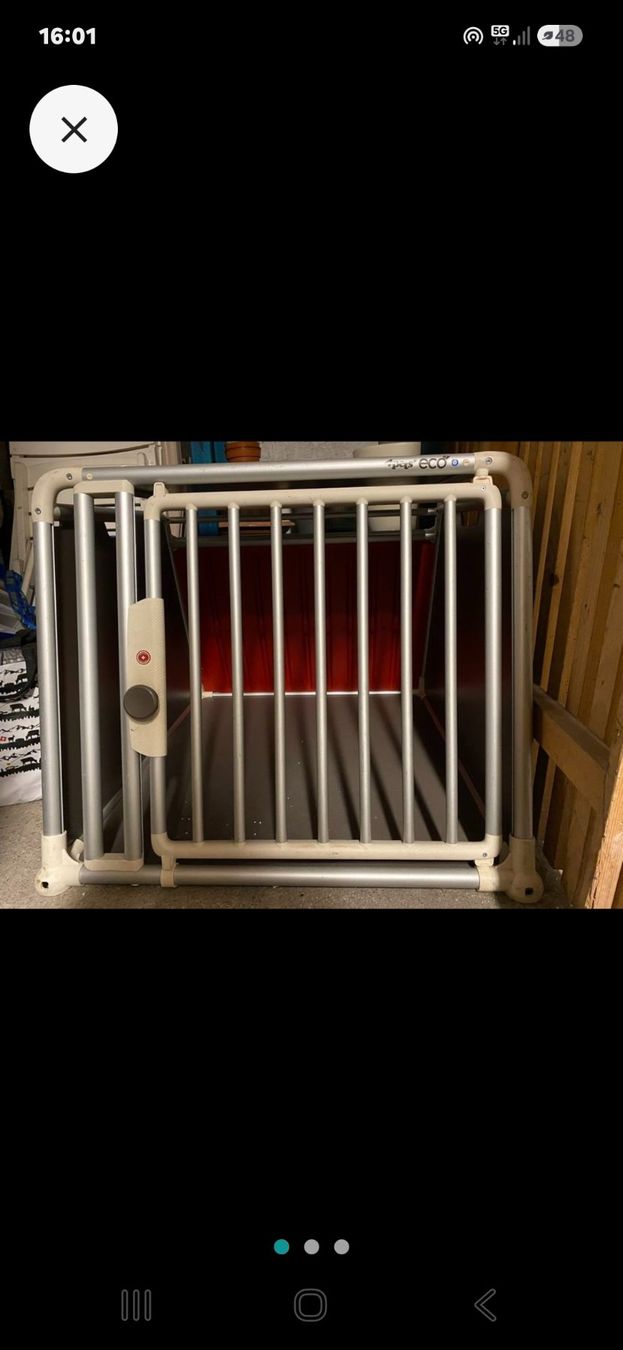4pets Käfige, Transport & Sicherheit: Hundebox – Gebraucht aus Neuhausen am Rheinfall von GoldboX-8