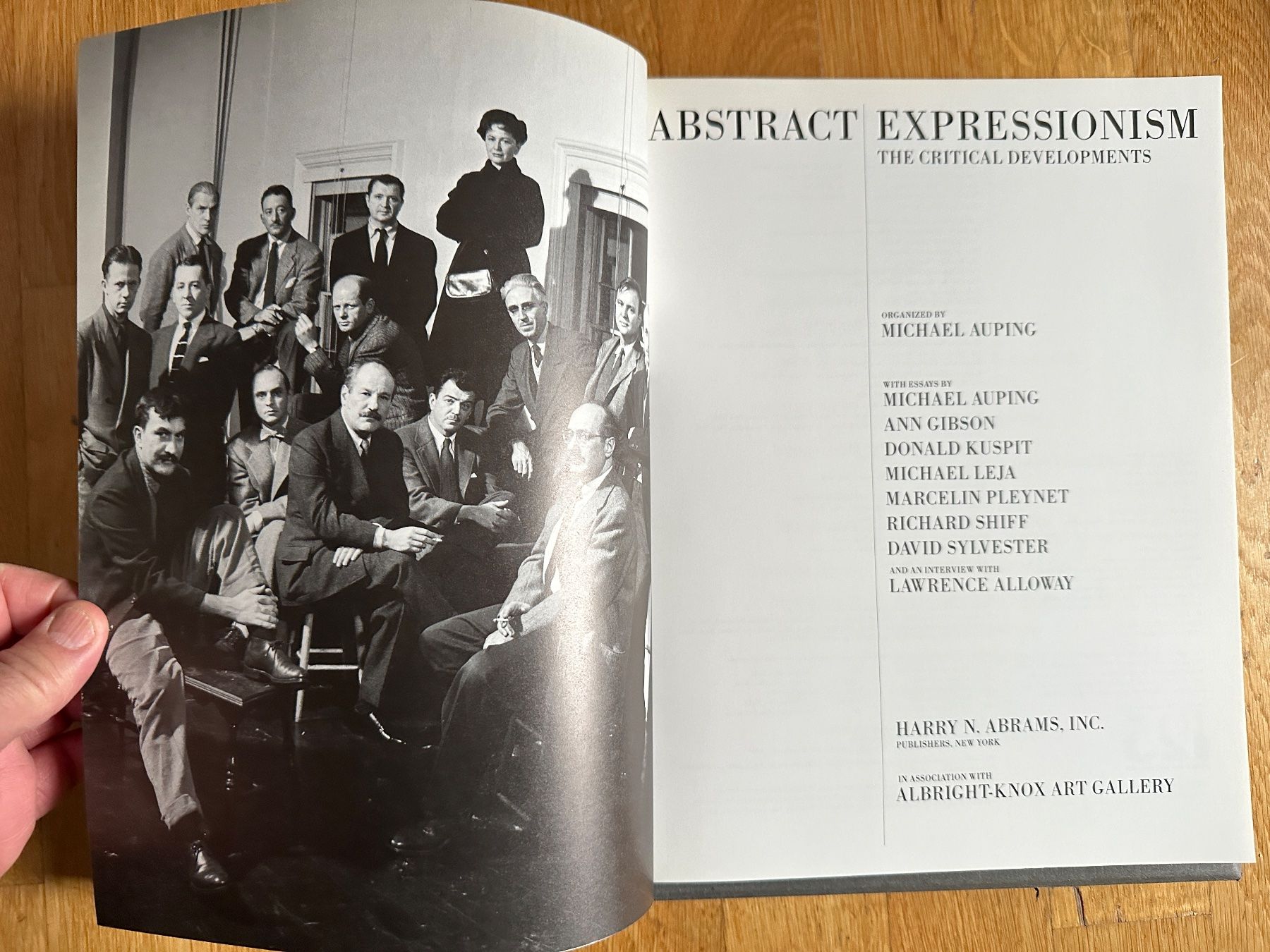 Bücher: M. Auping: Abstract Expressionism. Critical developments. – Gebraucht aus Zürich von allp 1