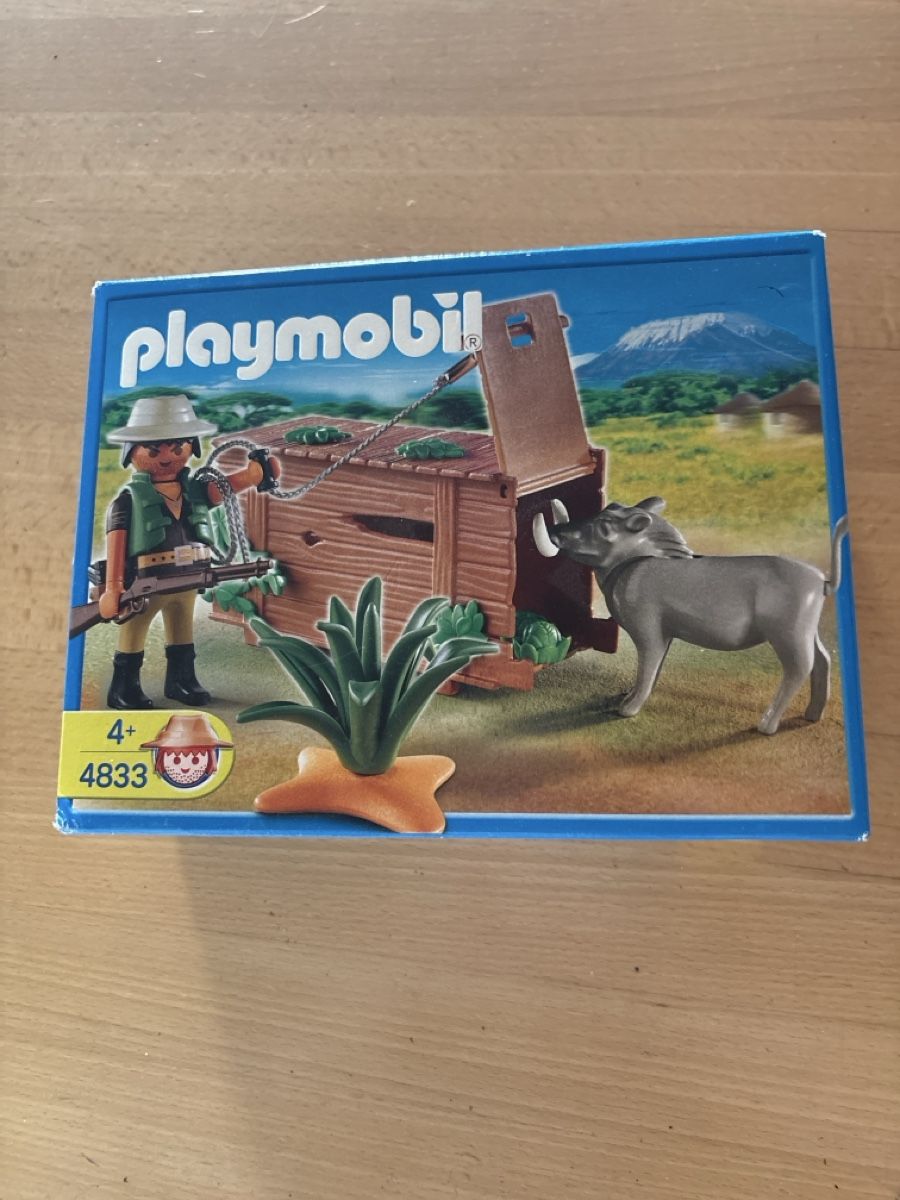 Playmobil Spielzeuge: Playmobil chasseur avec piège  – Neu (gemäss Beschreibung) aus Uvrier von lou_dhk8
