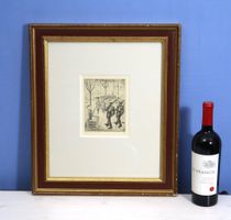 Marcel North 1909-1990, Radierung, nummeriert/handsigniert
