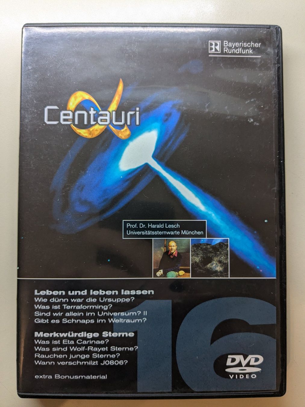 Tutti i DVDs: "Alpha Centauri 16" mit Prof. Dr. Harald Lesch [DVD] – Usato da Port venduto da gecotom