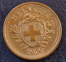 1 RAPPEN JAHR 1926 - SCHWEIZ