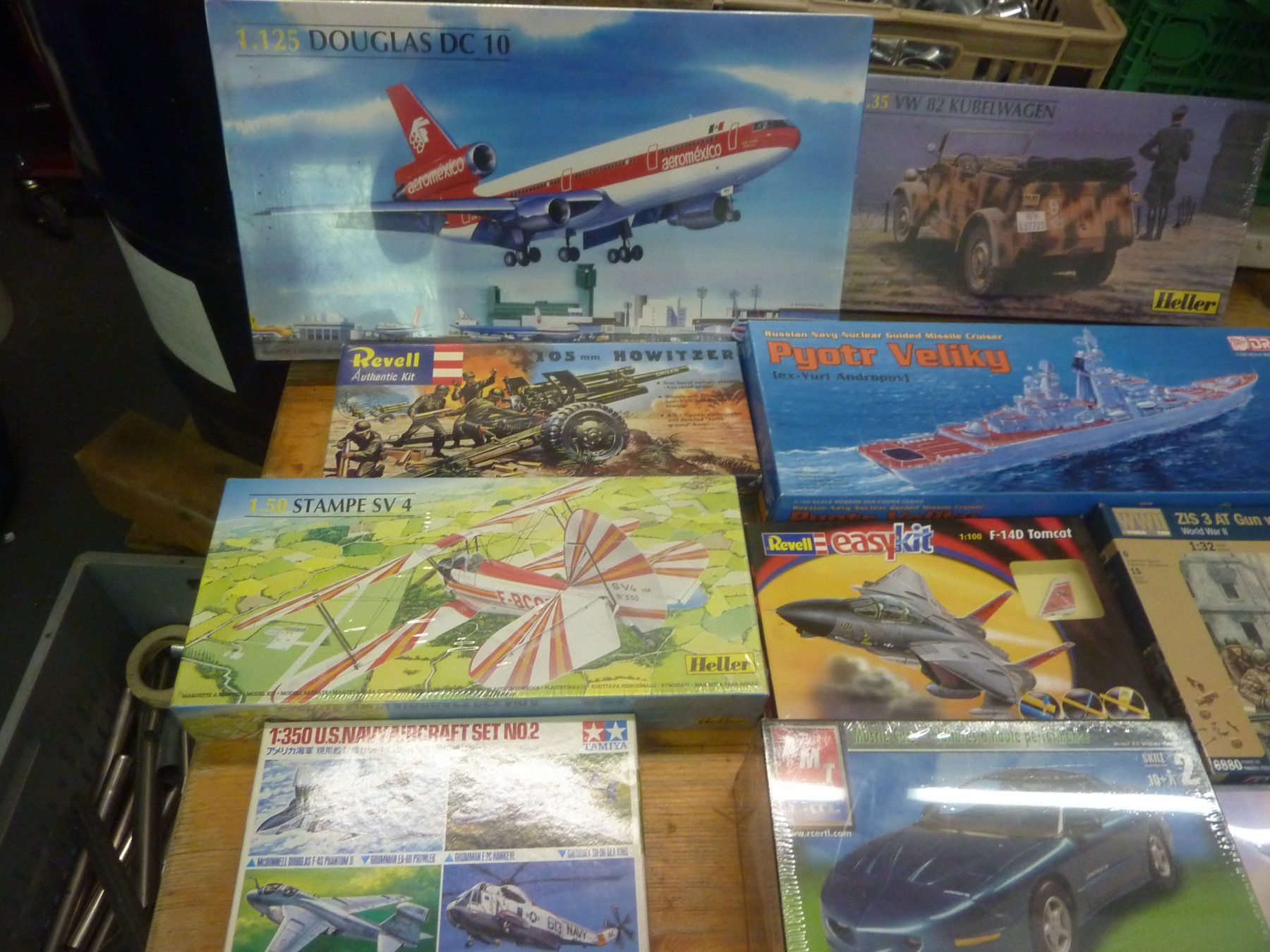 Kit di modellismo & Modellini statici: 10X MODELL KIT – Nuovo e nell'imballaggio originale da Balsthal venduto da bouteliee 1