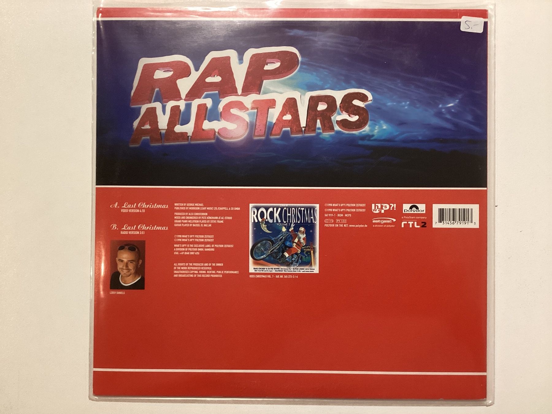 Schallplatten: Rap All Stars Maxi-Single - Last Christmas – Gebraucht aus Gutenswil von Hamzian 1