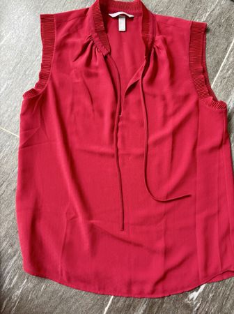 Sommerliche, rote Bluse H&M