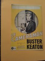 Plakatkarte Film Le Cameraman Buster Keaton