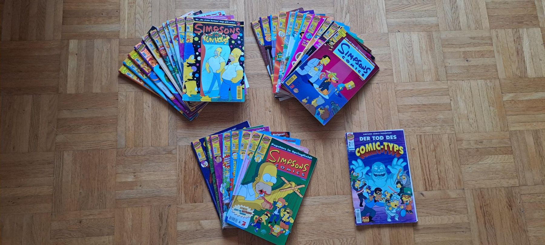 Fumetti: 30 Simpsons Hefte Nummern zwischen 16-80 s. Text – Usato da Berikon venduto da Lin