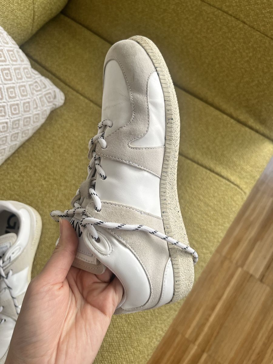 Ganni Scarpe da donna: GANNI Vegan leather trainers – Usato da Zürich venduto da Smartcookies 2