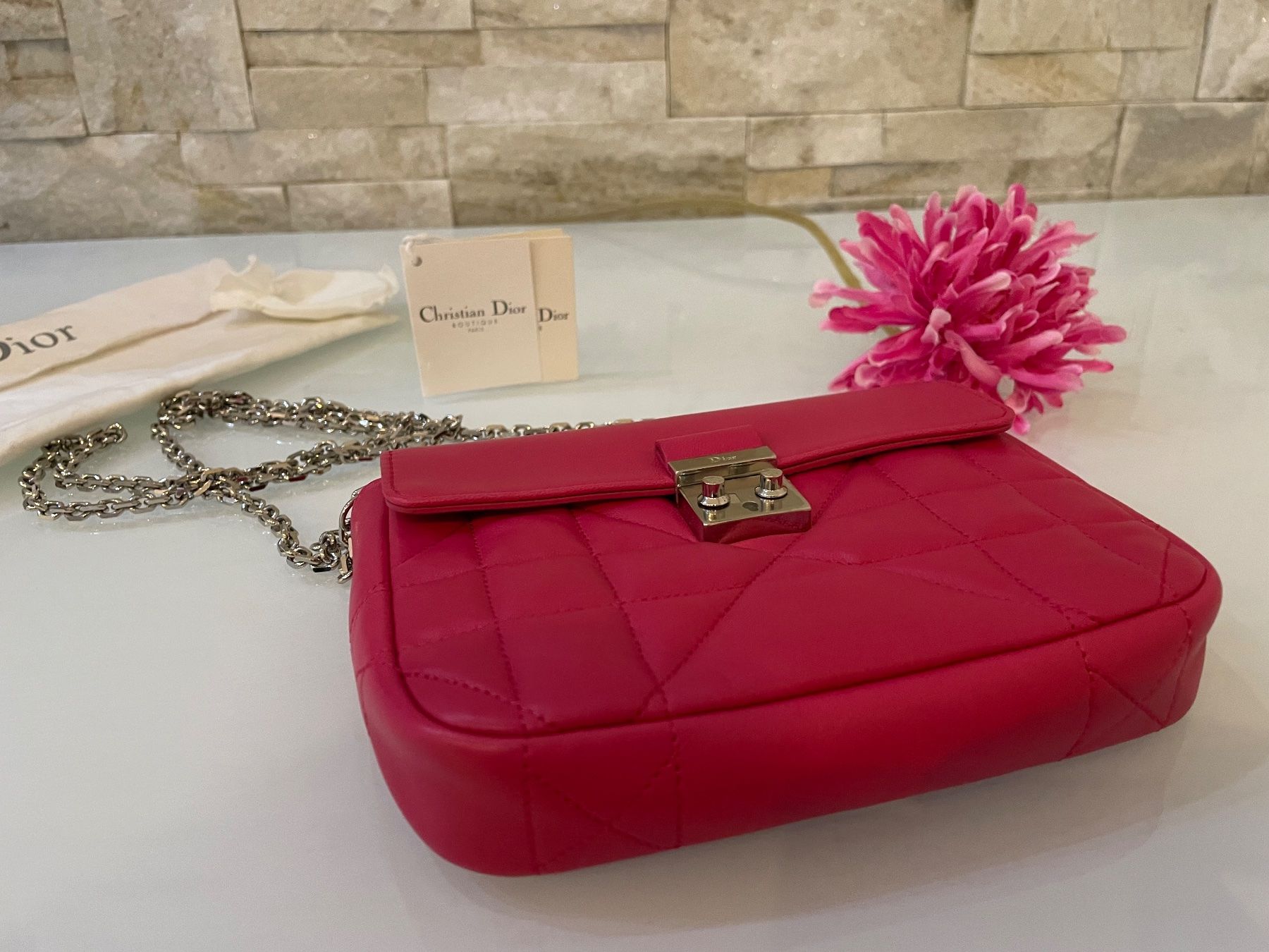 Dior Borse da donna: Dior Pouche Fuchsia - Neu – Nuovo e nell'imballaggio originale da Hittnau venduto da LuxAndMore 4
