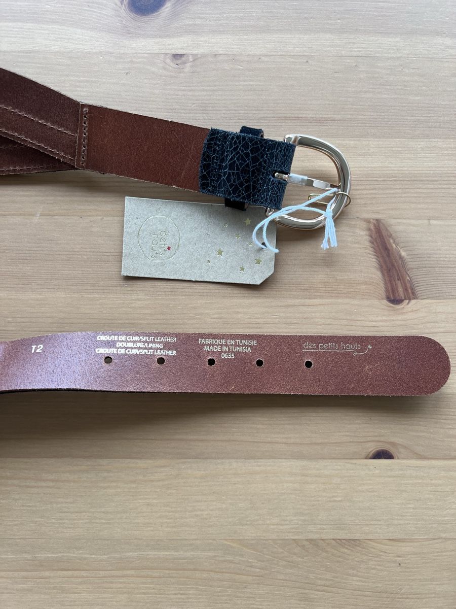Des Petits Hauts Cinture: Belt Des Petits Hauts - Leather - NEW! – Nuovo e nell'imballaggio originale da Zürich venduto da giu_z559 5