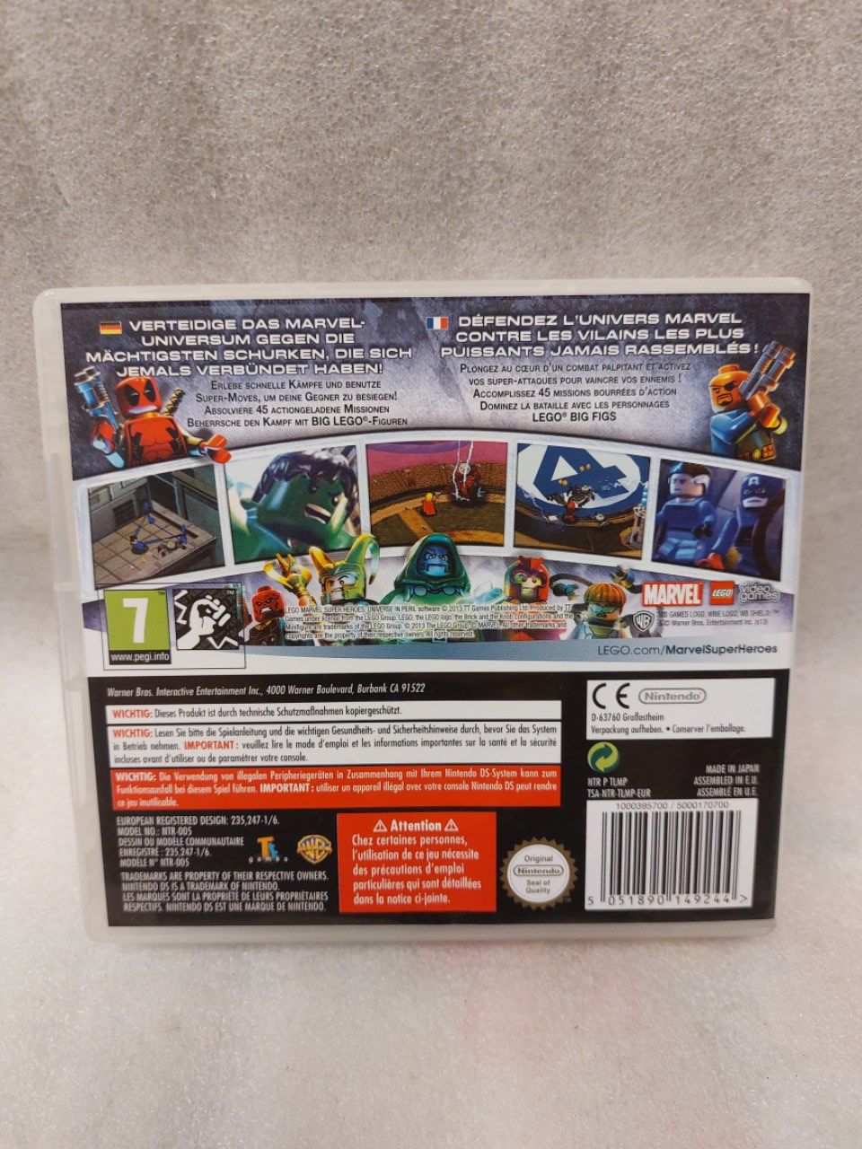 Nintendo Giochi: LEGO Marvel Super Heroes - DS Nintendo – Usato da Pambio Noranco venduto da Pol69 2