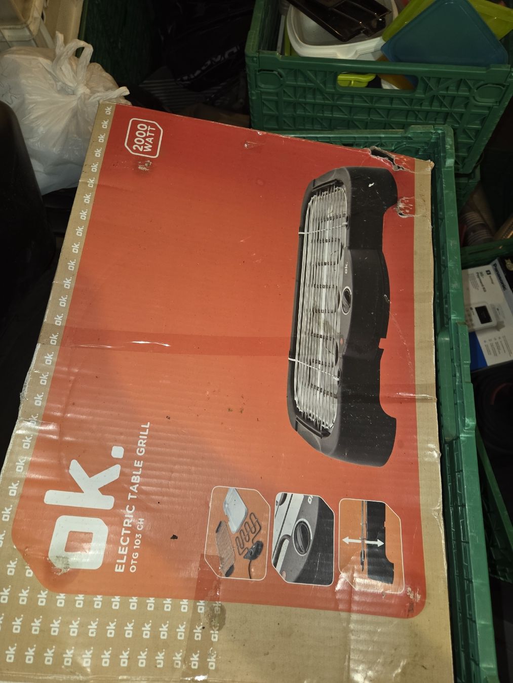 Griglie: grill de table électrique – Nuovo e nell'imballaggio originale da Genève venduto da arm_6kpk
