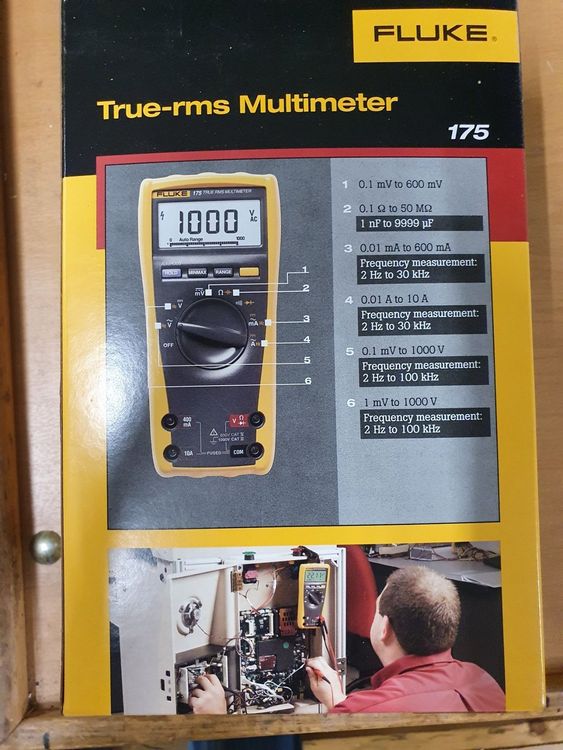 Multimeter True-rms 175 von fluke (Neu (gemäss Beschreibung)) in ...
