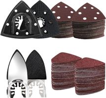 127tlg Schleifpapier Multitool Sägeblätt Sägeblätter 93MM