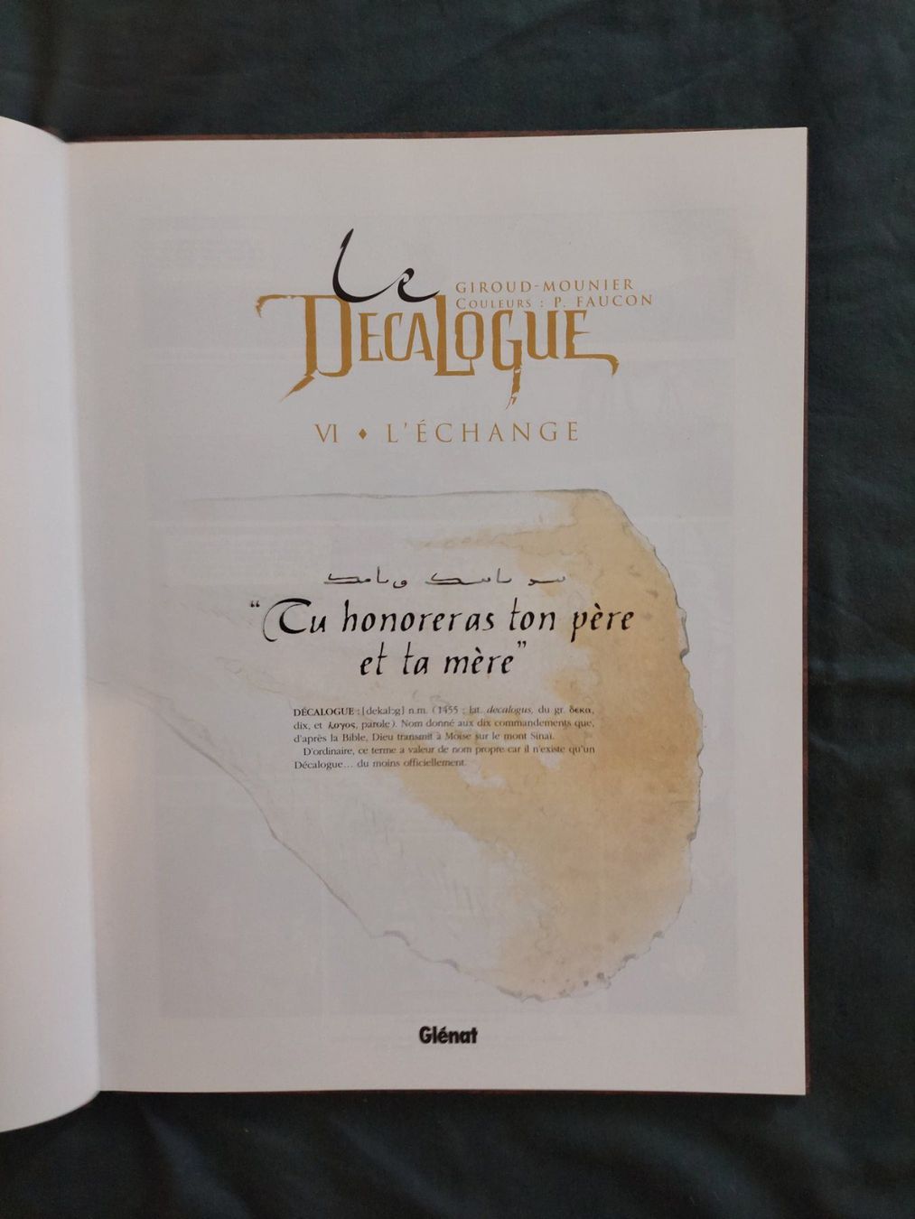 Fumetti: Le Décalogue T.6 L'échange Ed.2010 TBE – Usato da Genève venduto da Blu_BD 2