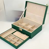 Schmuck Box abschliessbar (grün)