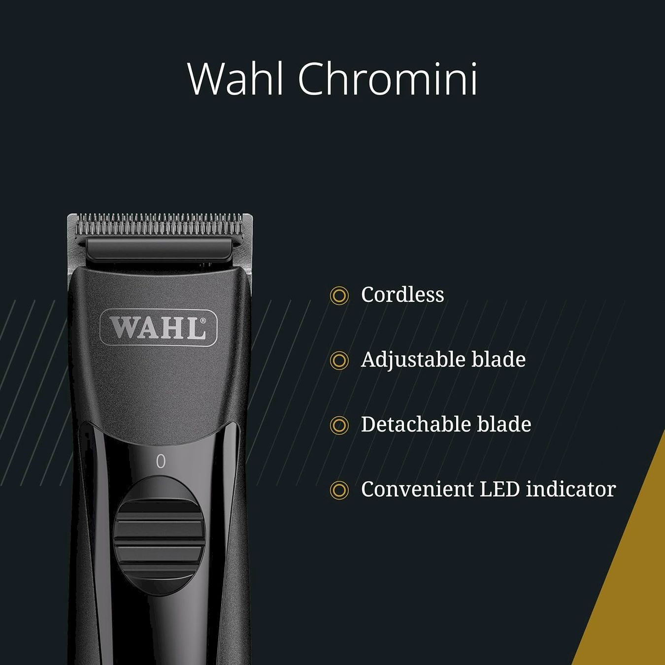 Wahl Taglio: WAHL Chromini Kabelloser Trimmer – Nuovo e nell'imballaggio originale da Bottighofen venduto da zaap 2