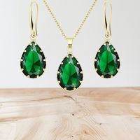 Halskette mit Ohrringe 14karat vergoldet mit Garantie