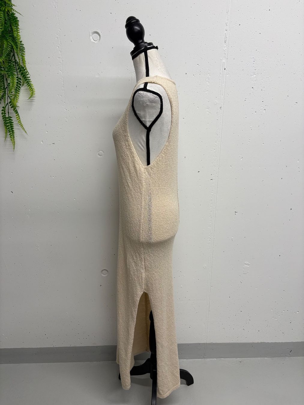 Vestiti: Leger Strickkleid Gr. 42 beige Midkleid Strandkleid – Nuovo (secondo la descrizione) da Regensdorf venduto da secondchancefashion 2