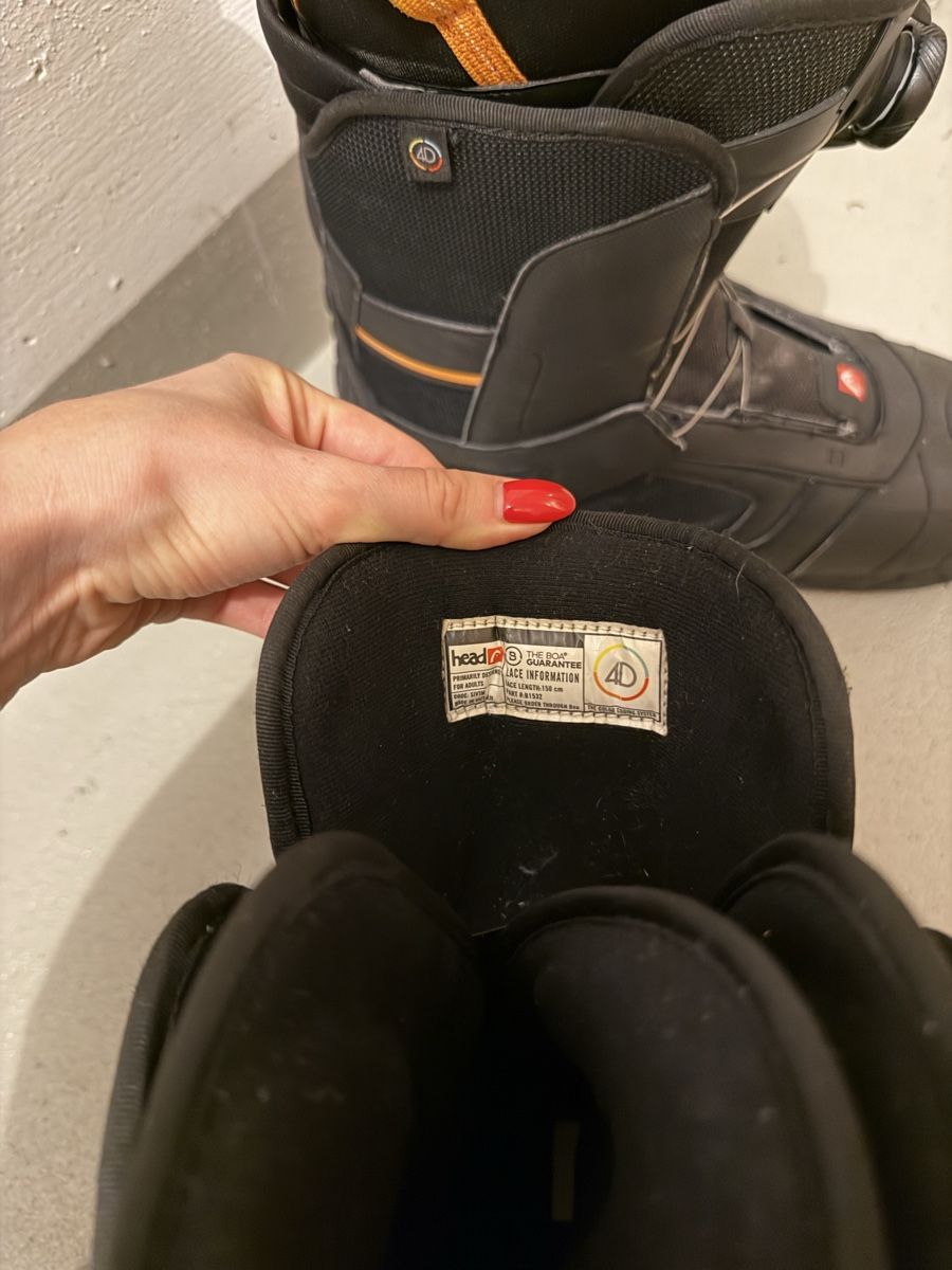 Head Scarpe da uomo: Snowboard boots Head black BOA system used condition – Usato da Luzern venduto da fra_rd2x 2