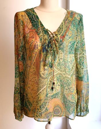 ZARA-BLUSE *NEU, MIT ORIGINALETIKETT*, L