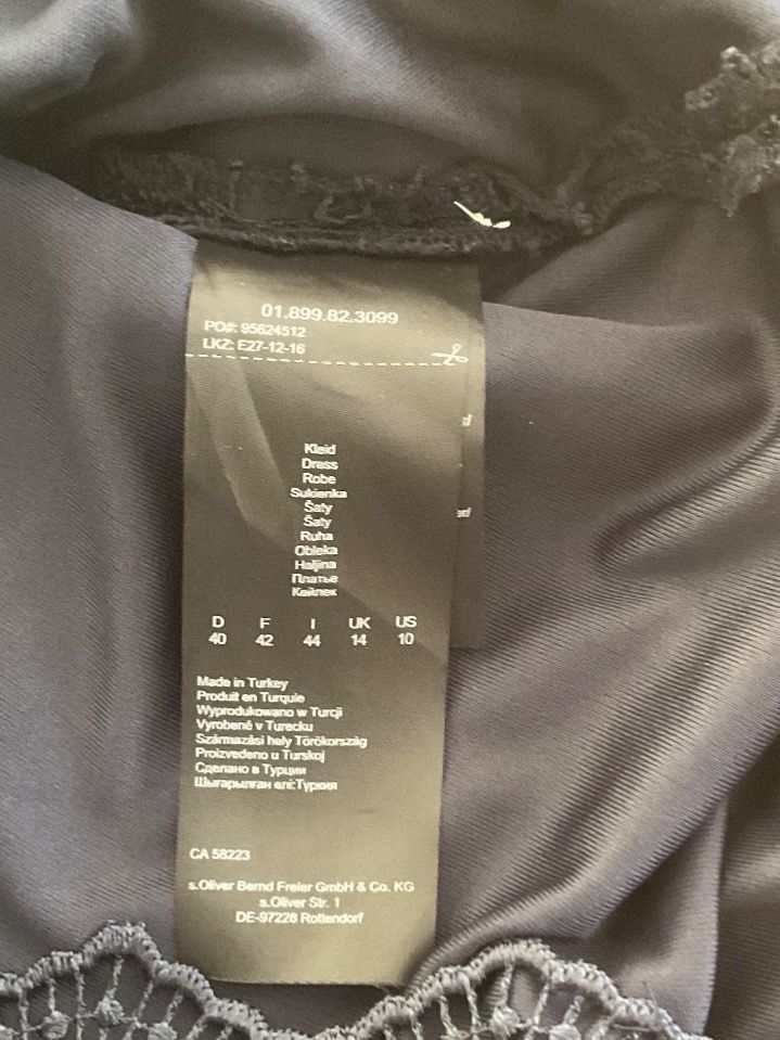 S.Oliver Vestiti: S. OLIVER BLACK LABEL SPITZENKLEID – Nuovo (secondo la descrizione) da Buchs ZH venduto da Automatic007 9