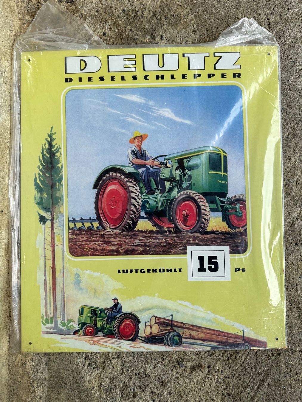 Schilder: Deutz diesel schlepper traktor Oldtimer classic – Neu (gemäss Beschreibung) aus Reinach AG von rares75