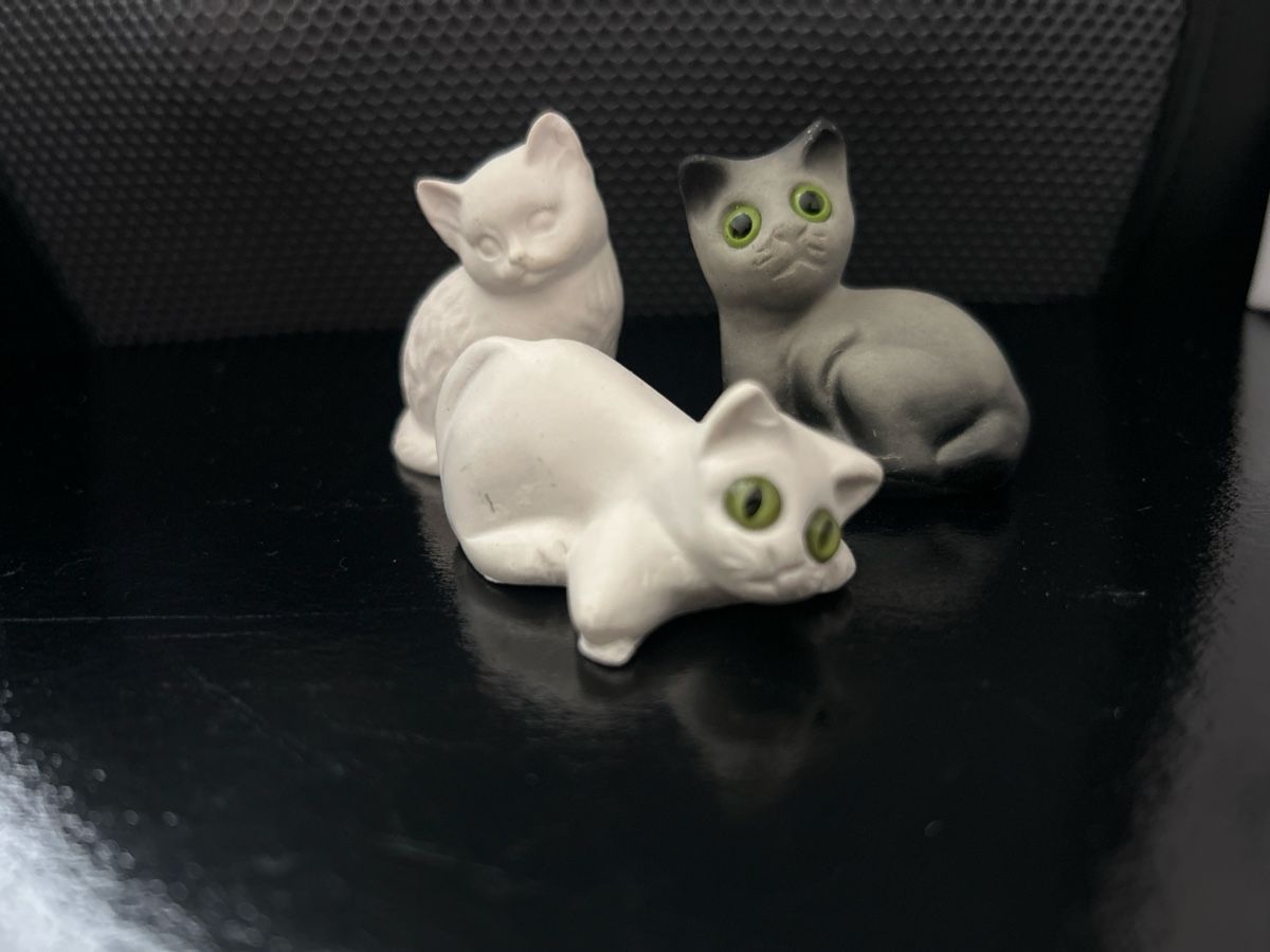 Statuette: 3-Katzen Figuren – Nuovo (secondo la descrizione) da Triengen venduto da zomavesu 3