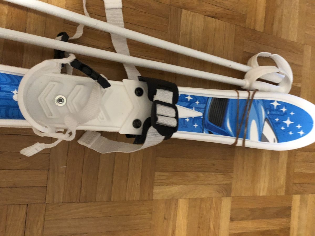 Skis: Kinderski mit Stöck – D'occasion à Wil SG par wex_r6br 2