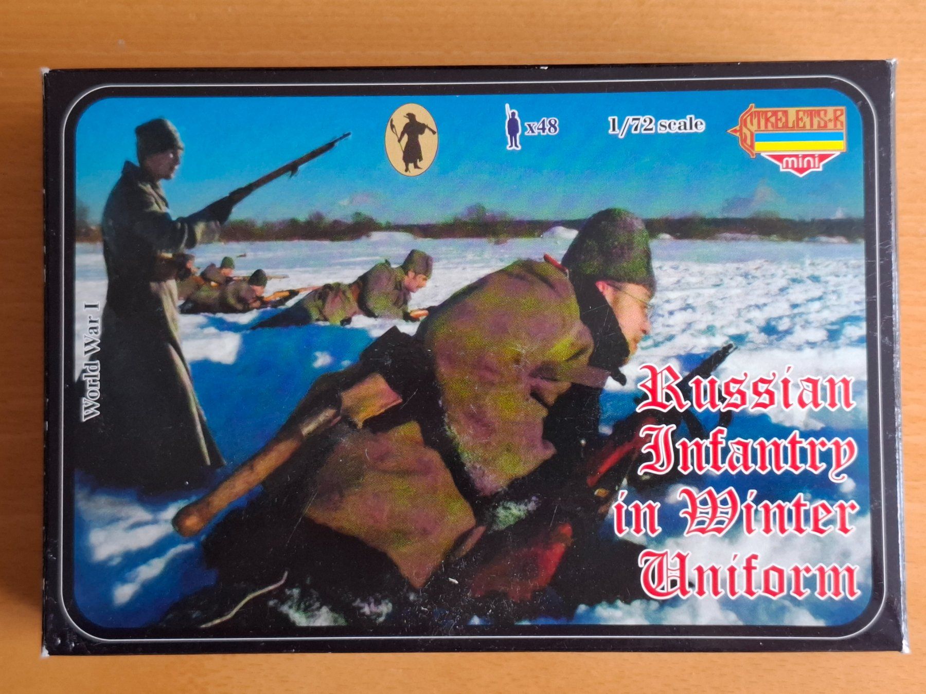 Kit di modellismo & Modellini statici: Strelets 1/72 Russian Infantry in Winter Uniform – Nuovo e nell'imballaggio originale da Diepoldsau venduto da beeteutel