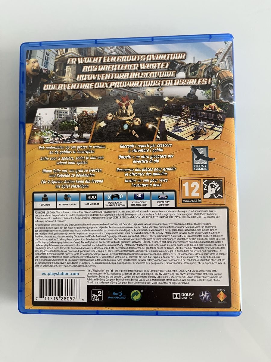 Spiele: Knack / Playstation 4 – Neu (gemäss Beschreibung) aus Volketswil von asc_yp5h 1
