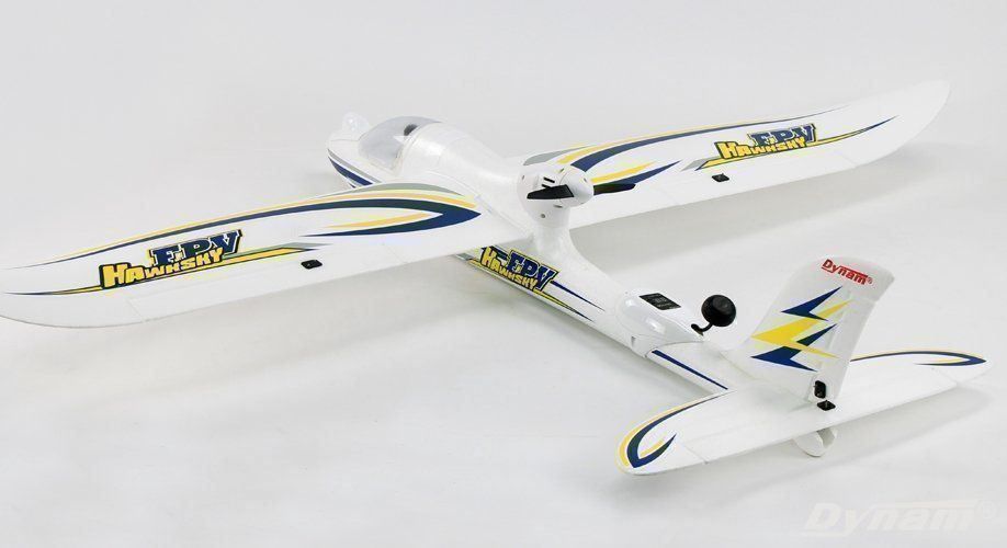 Modellismo RC: Hawksky FPV, Spw 1370mm, RTF-Set mit Gyro von Dynam – Nuovo e nell'imballaggio originale da Entlebuch venduto da Hebu 1