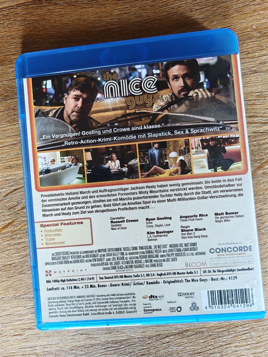 Tutti i DVDs: The nice guys, Blu-Ray – Usato da Stein AR venduto da Vinilm 1