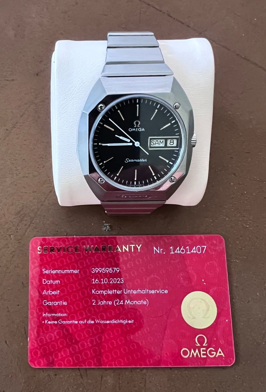 Omega Uhren: Vintage-Omega Seamaster Mariner I, 1973 – Gebraucht aus Tecknau von salzberg.ch 1