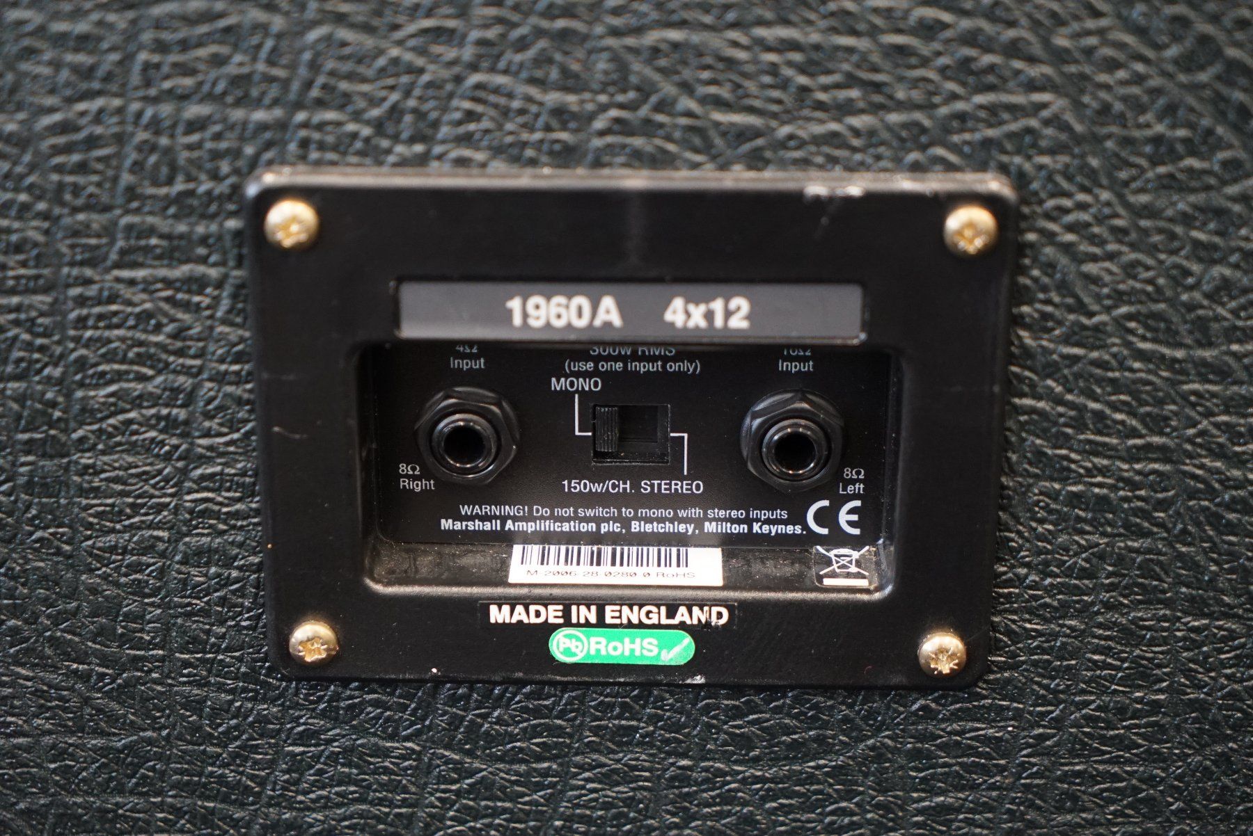 Marshall Verstärker: Marshall 1960A 300 Watt 4x12 Angled – Gebraucht aus Ortschwaben von Musictrade 6