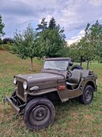Jeep Willys CJ-3B Armeefahrzeug in gutem Zustand