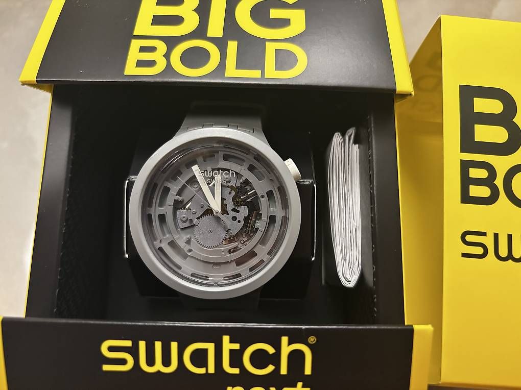 Uhren: Swatch BIG BOLD GREY – Gebraucht aus Rupperswil von mku92 1