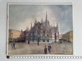 altes Foto Bilderbuch / Heft von Milano und Umgebung