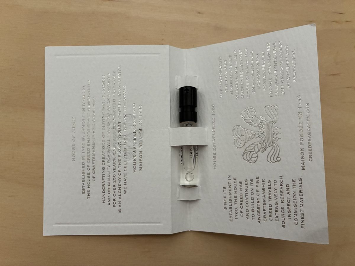 Creed Profumi & Eau de Toilette: Creed Iris Debonair Duftprobe 1.7ml – Usato da Zürich venduto da vukzh