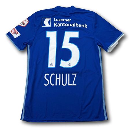 FC Luzern - 2017-18 - Matchworn - Heim - L - adidas - Schulz