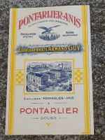 Litho Prospekt Pontarlier - Anis Aperitif De Choix ca. 1920